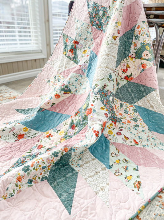 Blossom Star Quilt Pattern