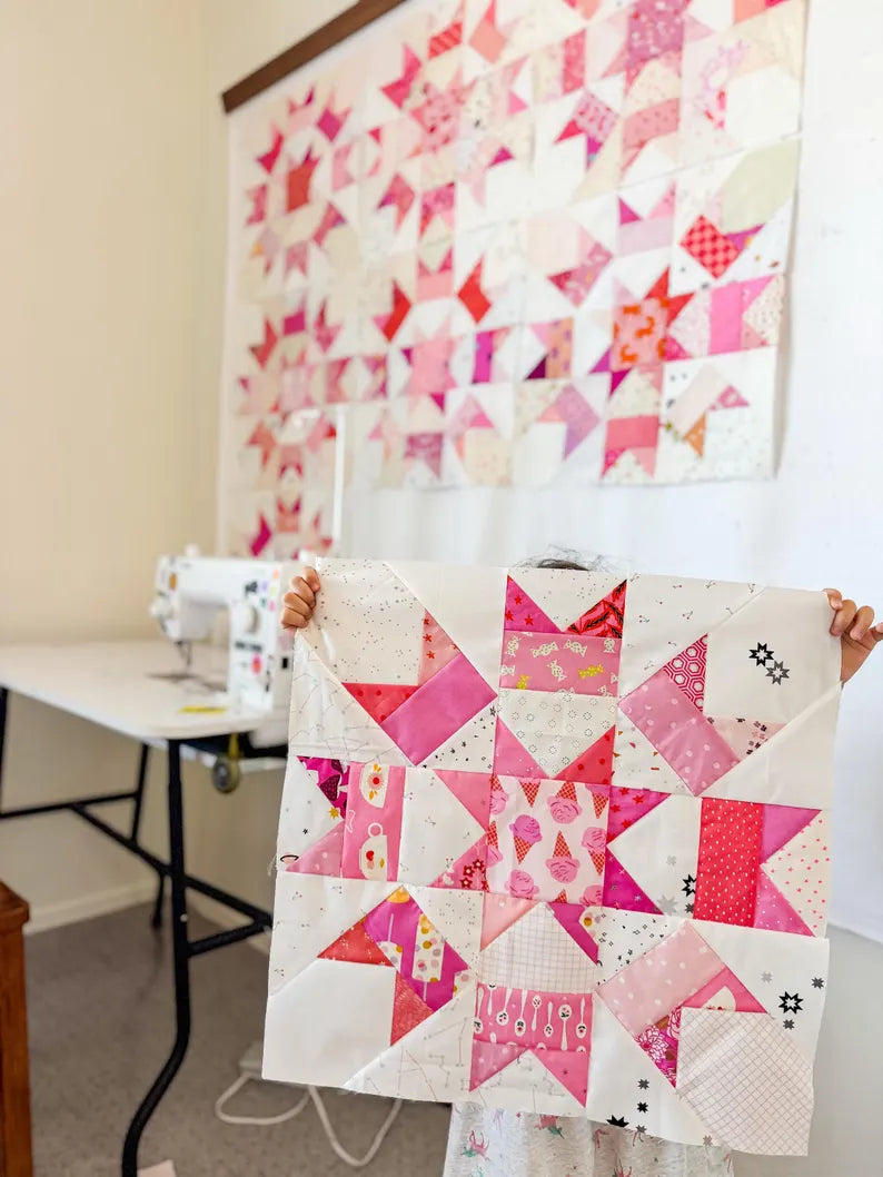 Festival Stars Quilt Pattern