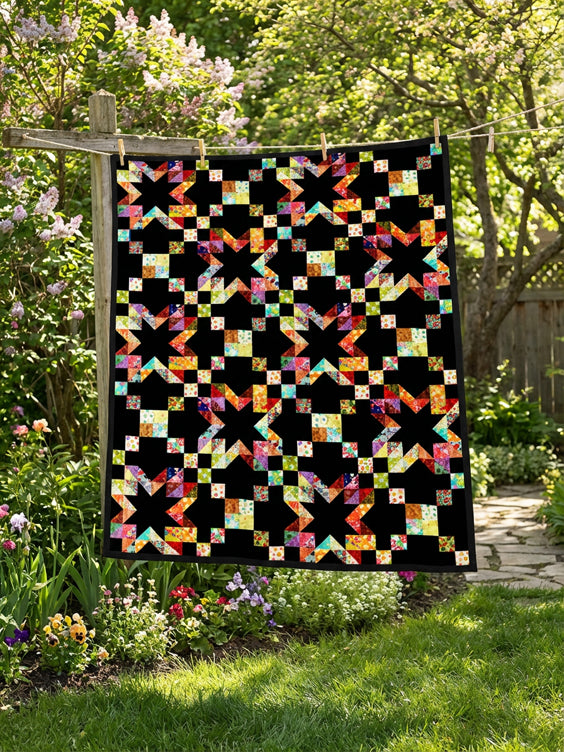 Radiant Night Quilt Pattern