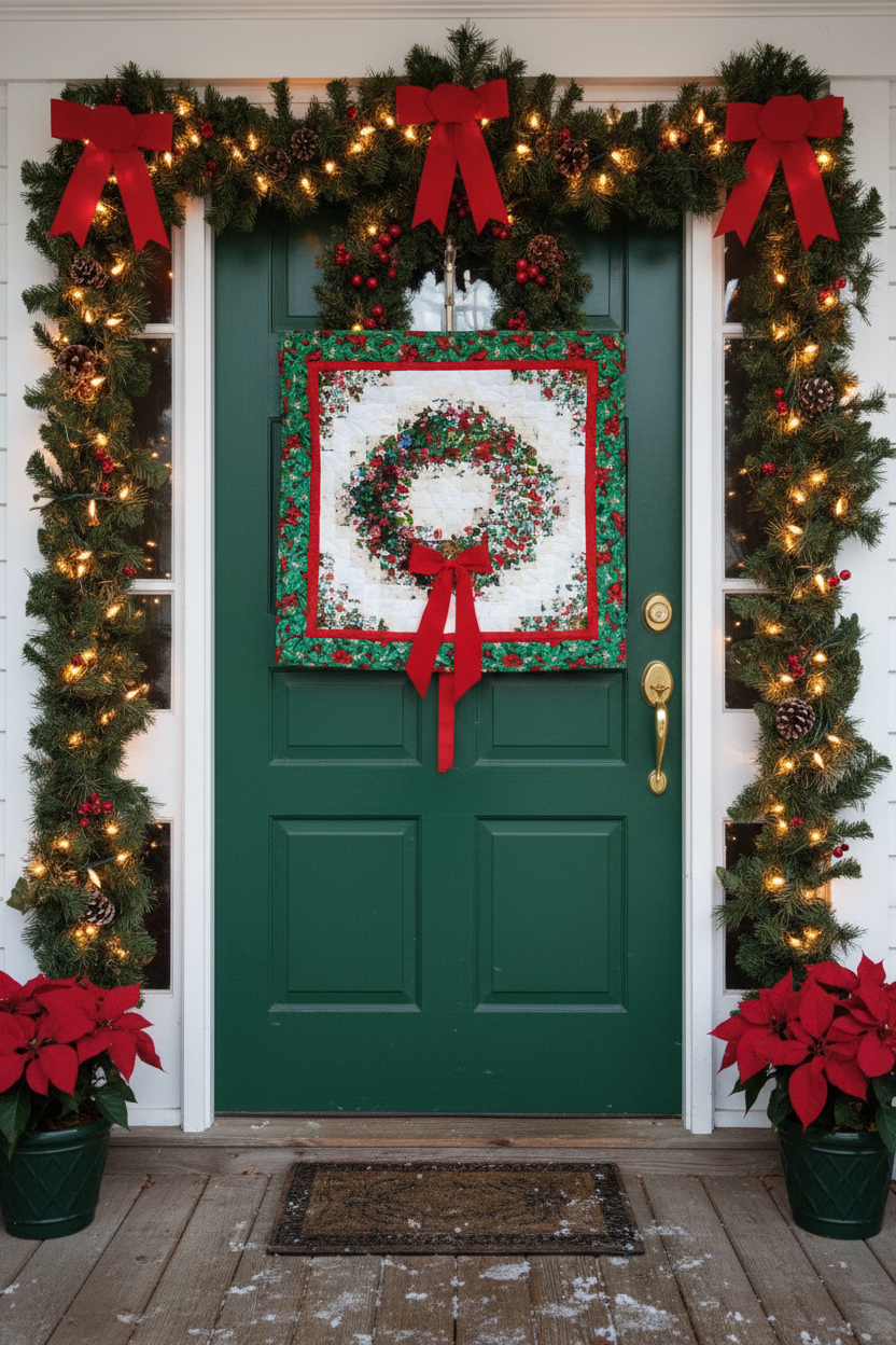 Wreath of Warmth Quilt Pattern