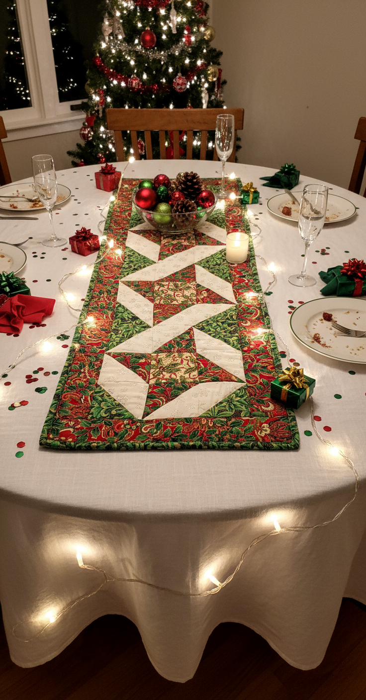 Christmas Starshine Quilt Pattern