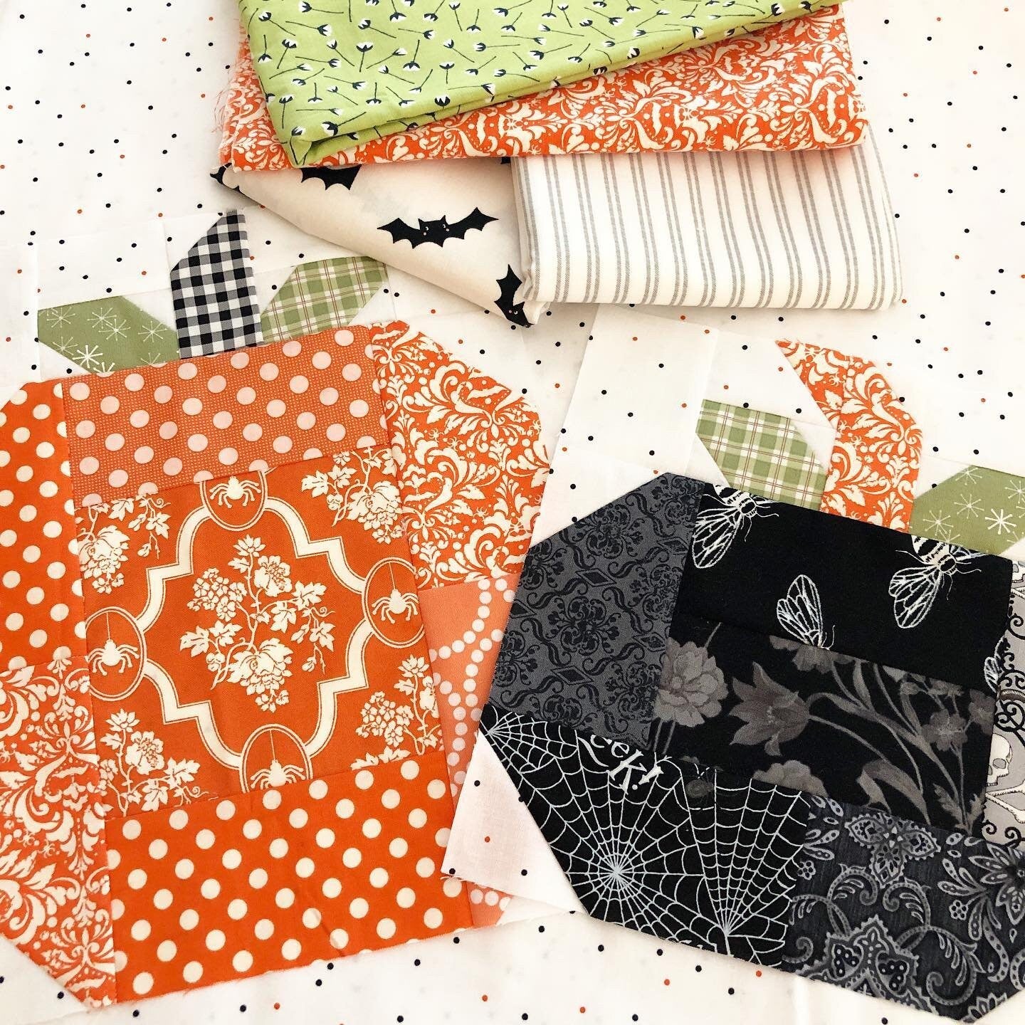 Pumpkin Peek-a-Boo Quilt Pattern