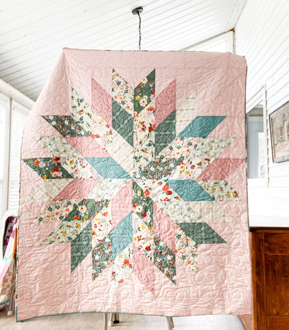 Blossom Star Quilt Pattern