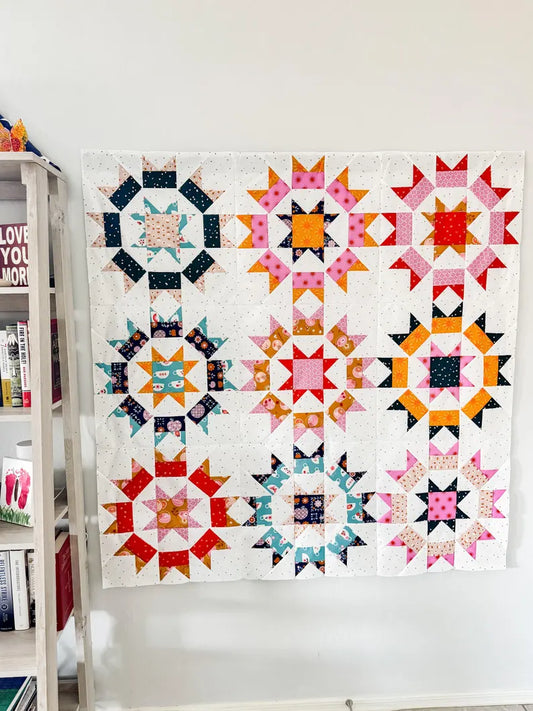 Festival Stars Quilt Pattern