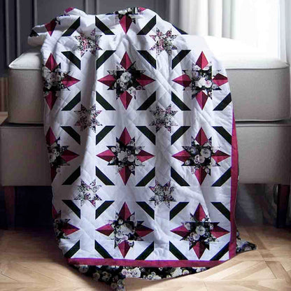 Crimson Starlight Quilt Pattern
