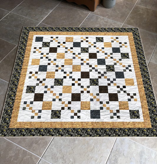 Golden Harmony Quilt Pattern