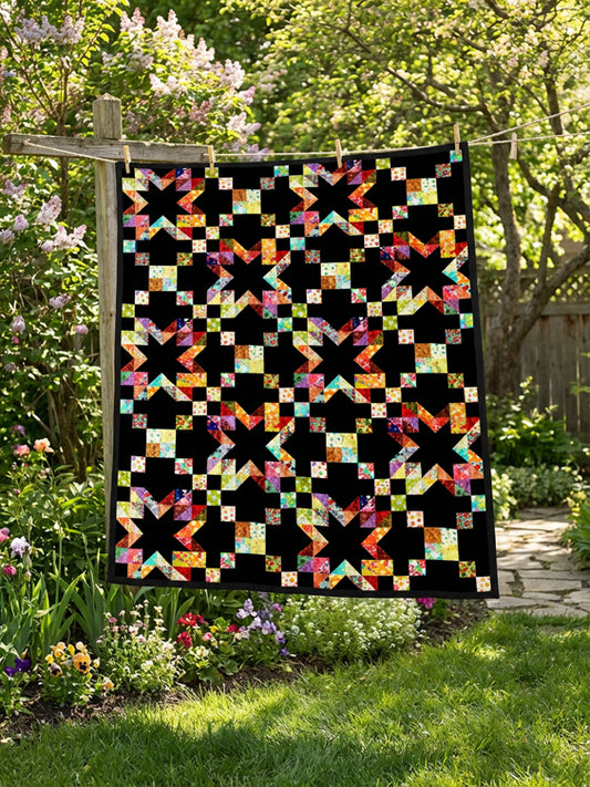 Radiant Night Quilt Pattern