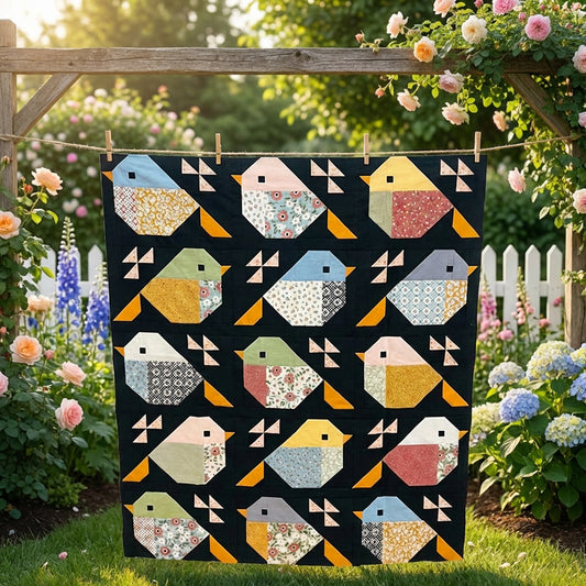 Scrappy Songbirds Quilt Pattern