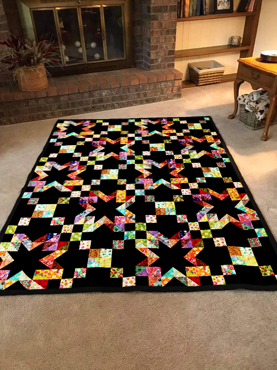 Radiant Night Quilt Pattern