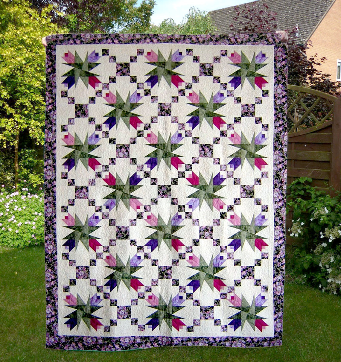 Starlit Garden Quilt Pattern