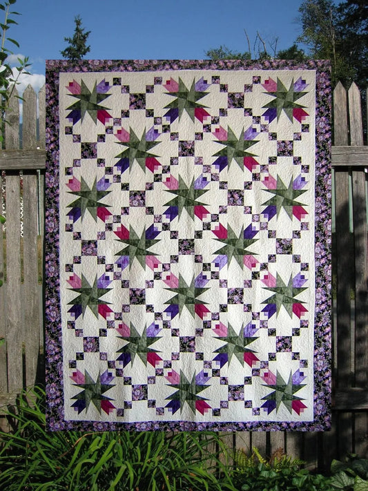 Starlit Garden Quilt Pattern