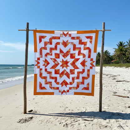 Solar Flare Quilt Pattern