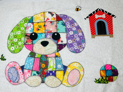 Patchwork Puppy Quilt Pattern