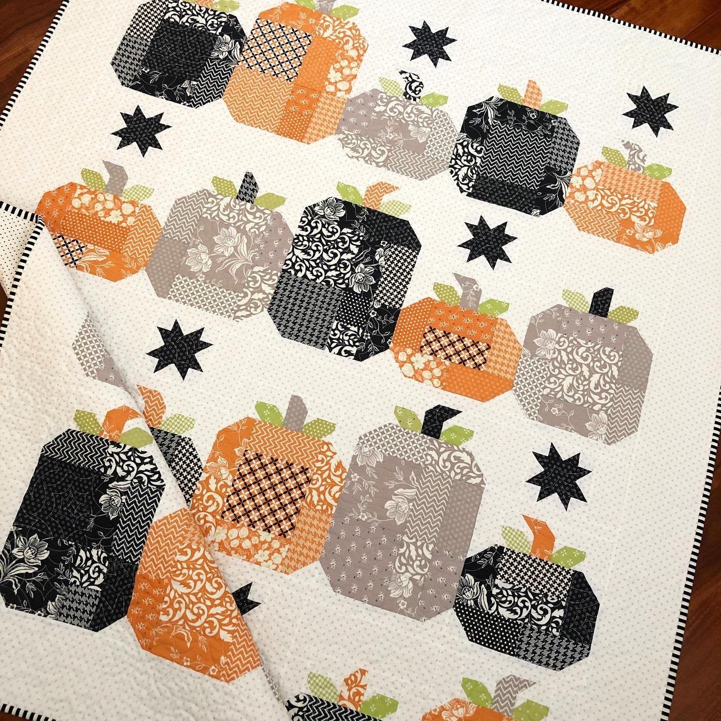 Pumpkin Peek-a-Boo Quilt Pattern